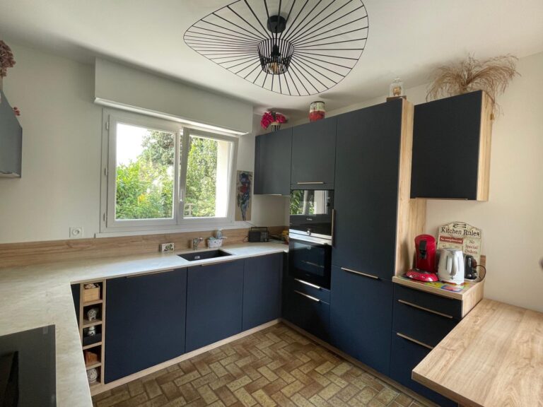 Coup de frais dans la cuisine à Bourg-la-Reine