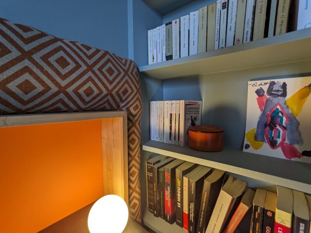 Tête de lit sur mesure avec rangements